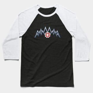 Swiss Alps Baseball T-Shirt